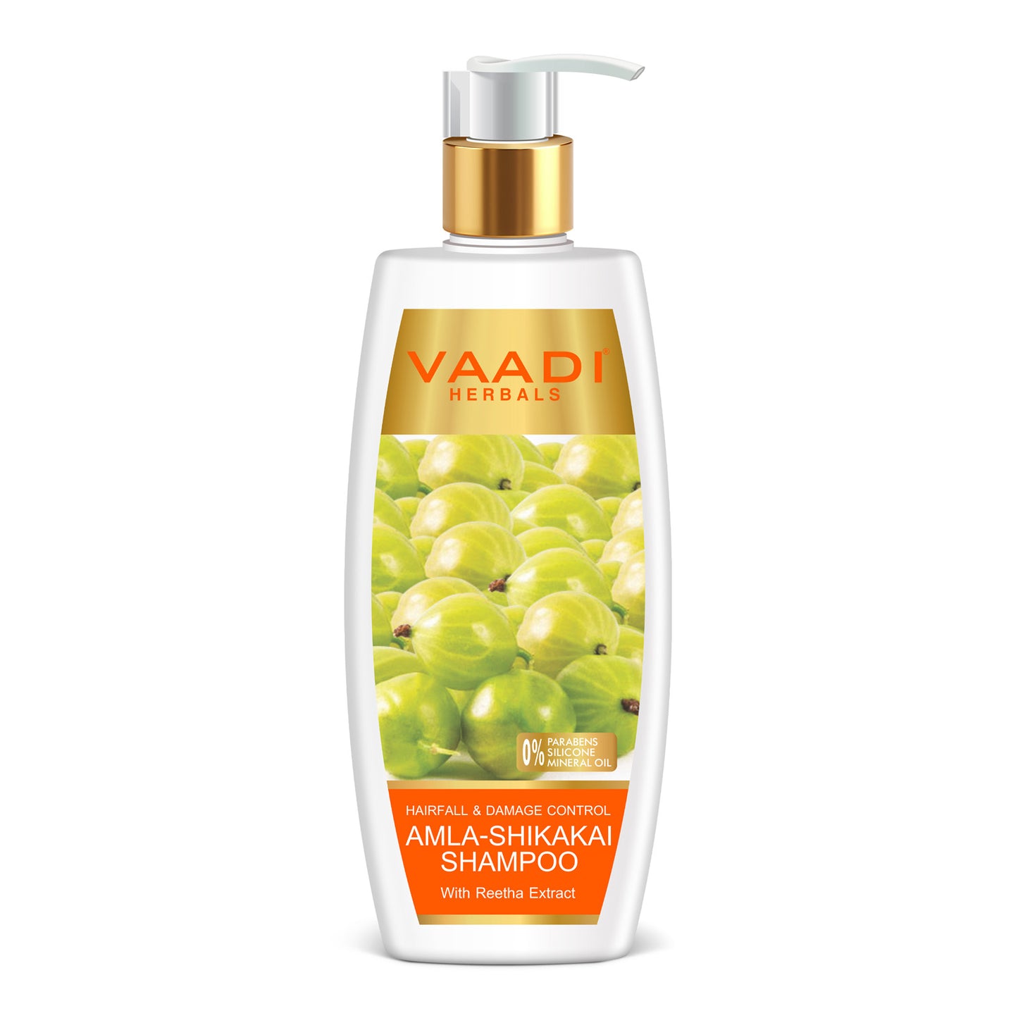 Amla Shikakai Shampoo - Hairfall & Damage Control with Olive Conditioner ( 350 ml x 2)