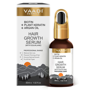BIOTIN + Plant Keratin HAIR GROWTH SERUM (With ...