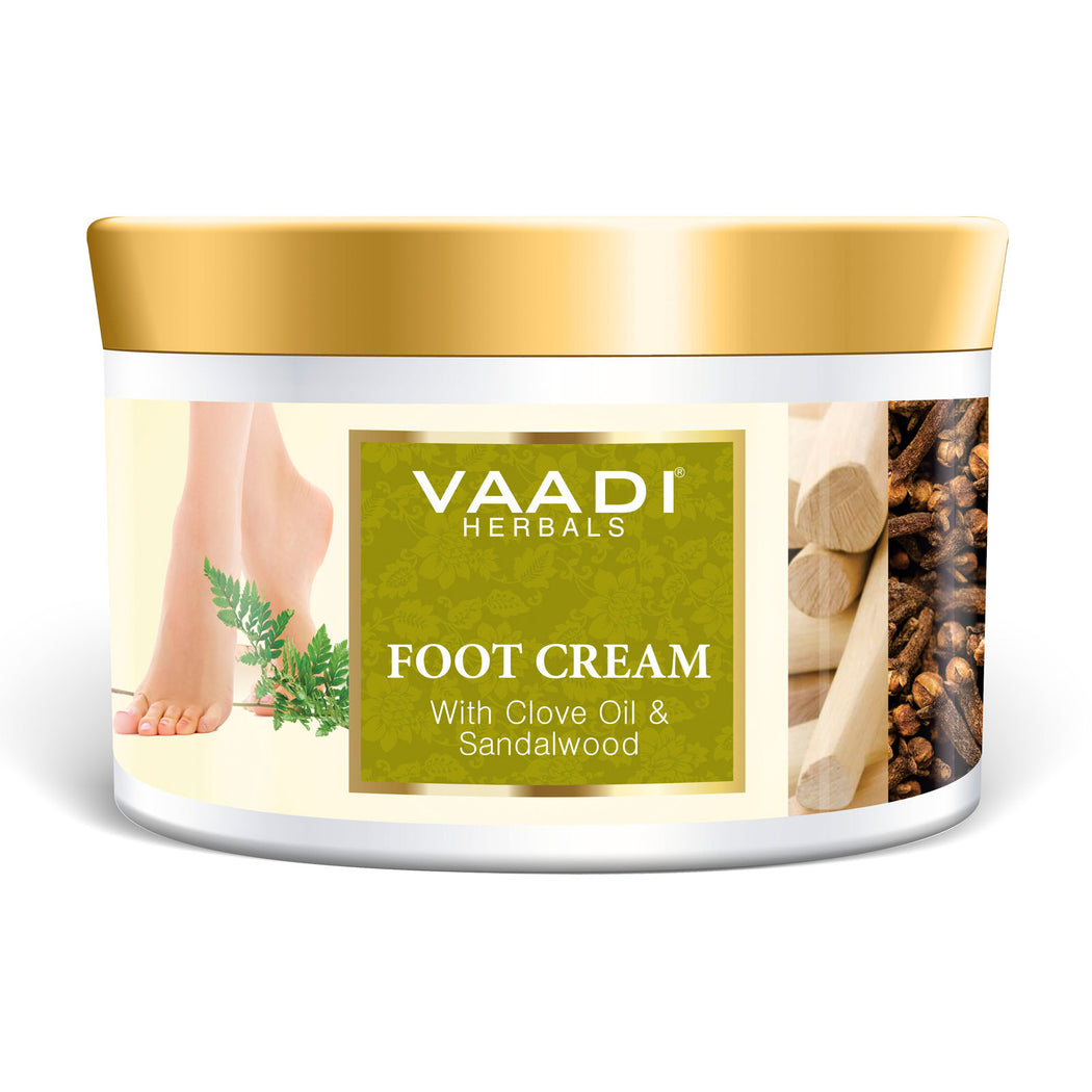 Foot Cream- With Clove Oil & Sandalwood (500 gms)