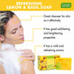Refreshing Lemon and Basil Soap (75 gms)