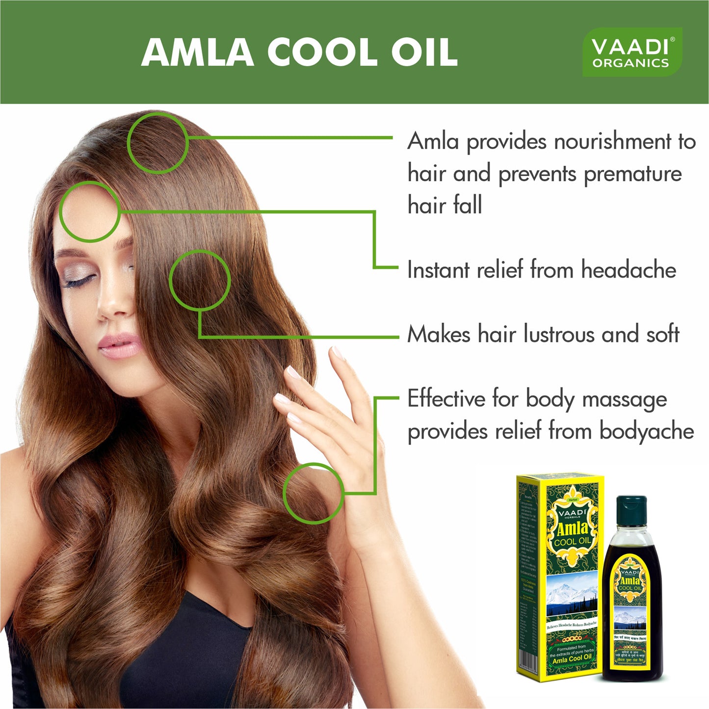 Amla Cool Oil with Brahmi & Amla Extract (100 ml)