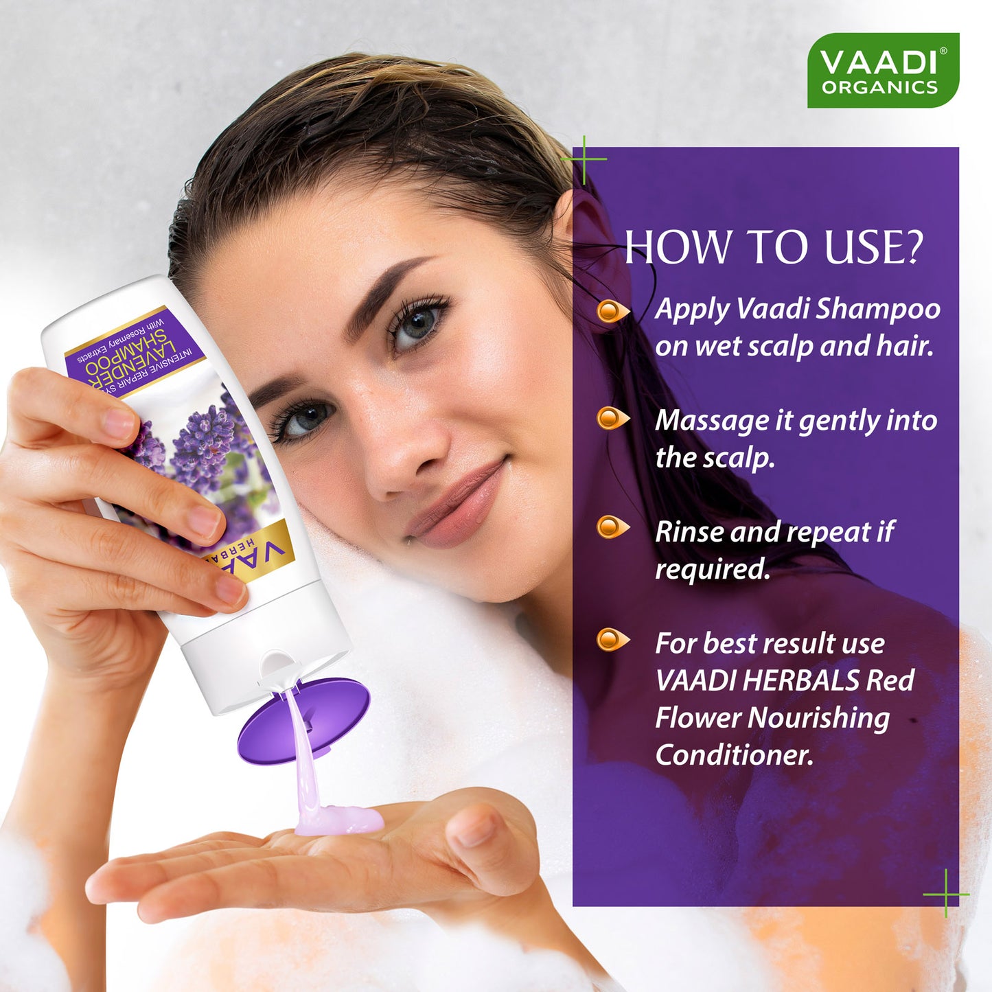 Lavender Shampoo with Olive Conditioner (110 ml x 2)