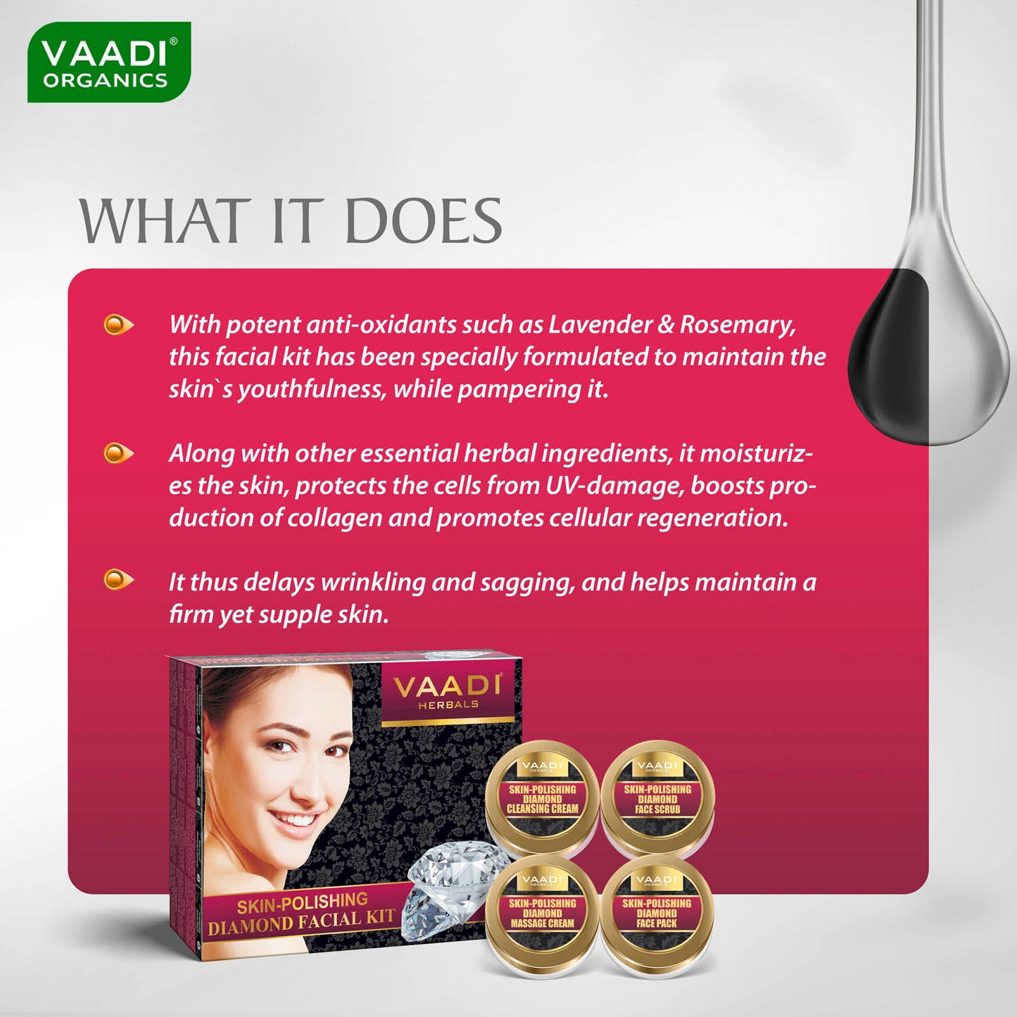 Skin-Polishing Diamond Facial Kit (110 gms)