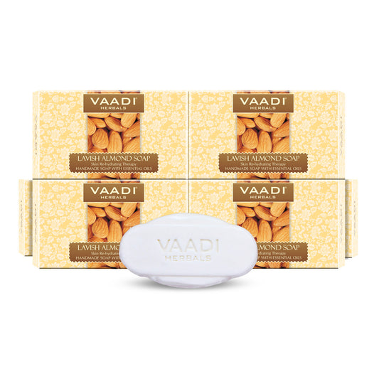 Pack of 6 Lavish Almond Soap (75 gms x 6)