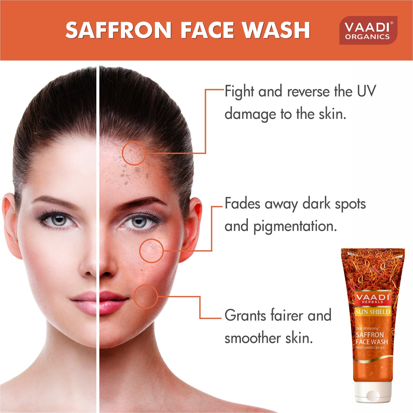 Assorted Pack of 4 Herbal Face Wash (240 ml)