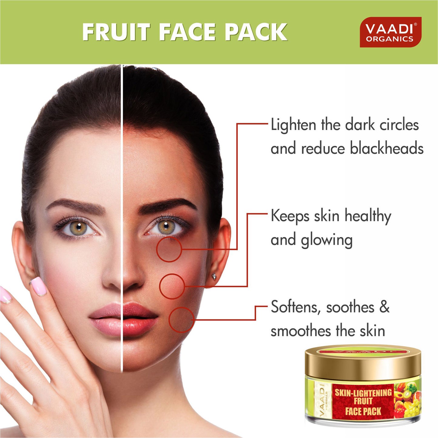 Skin-Lightening Fruit Face pack (70 gms)