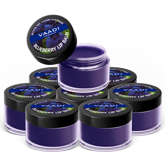 Pack of 8 Lip Balm - Blueberry (10 gms x 8)