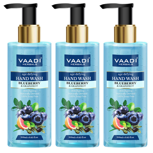Pack of 3 Age Defying Blueberry & Grapefruit Hand Wash (250 ml x 3)