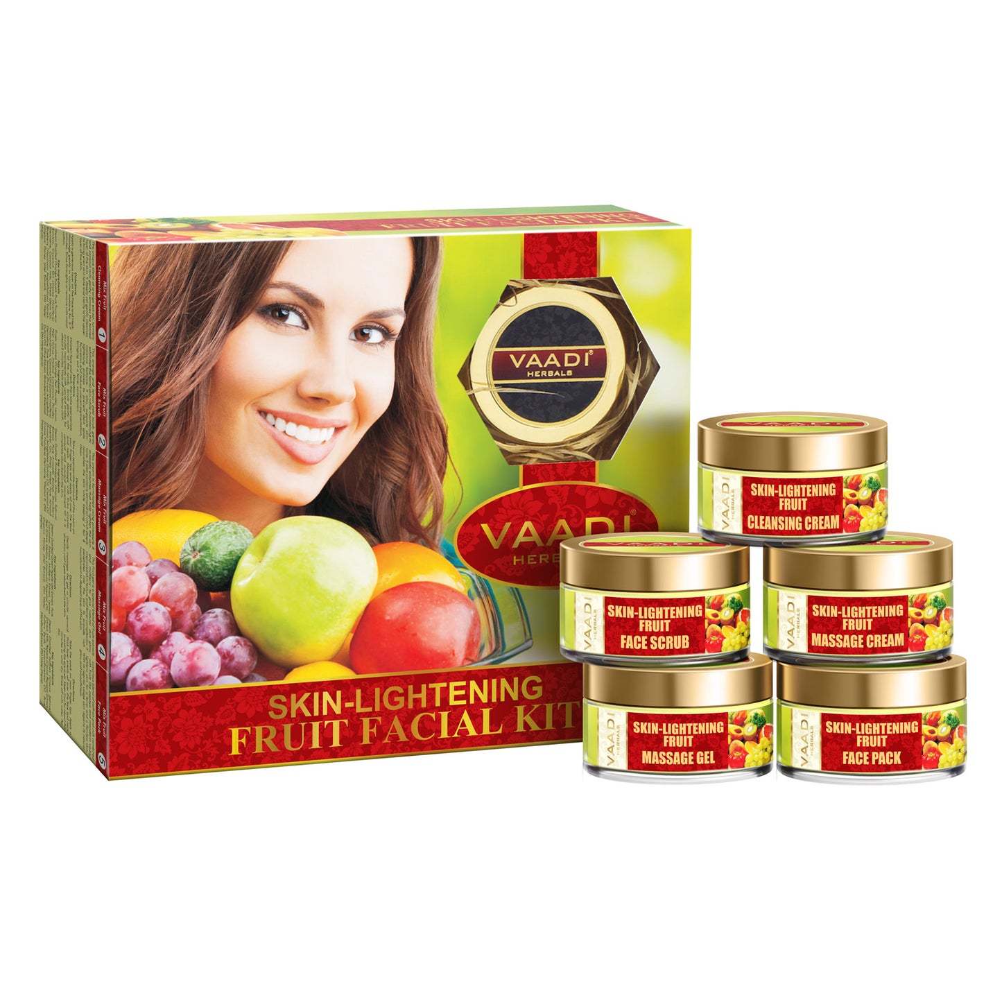 Skin-Lightening Fruit Facial Kit (270 gms)