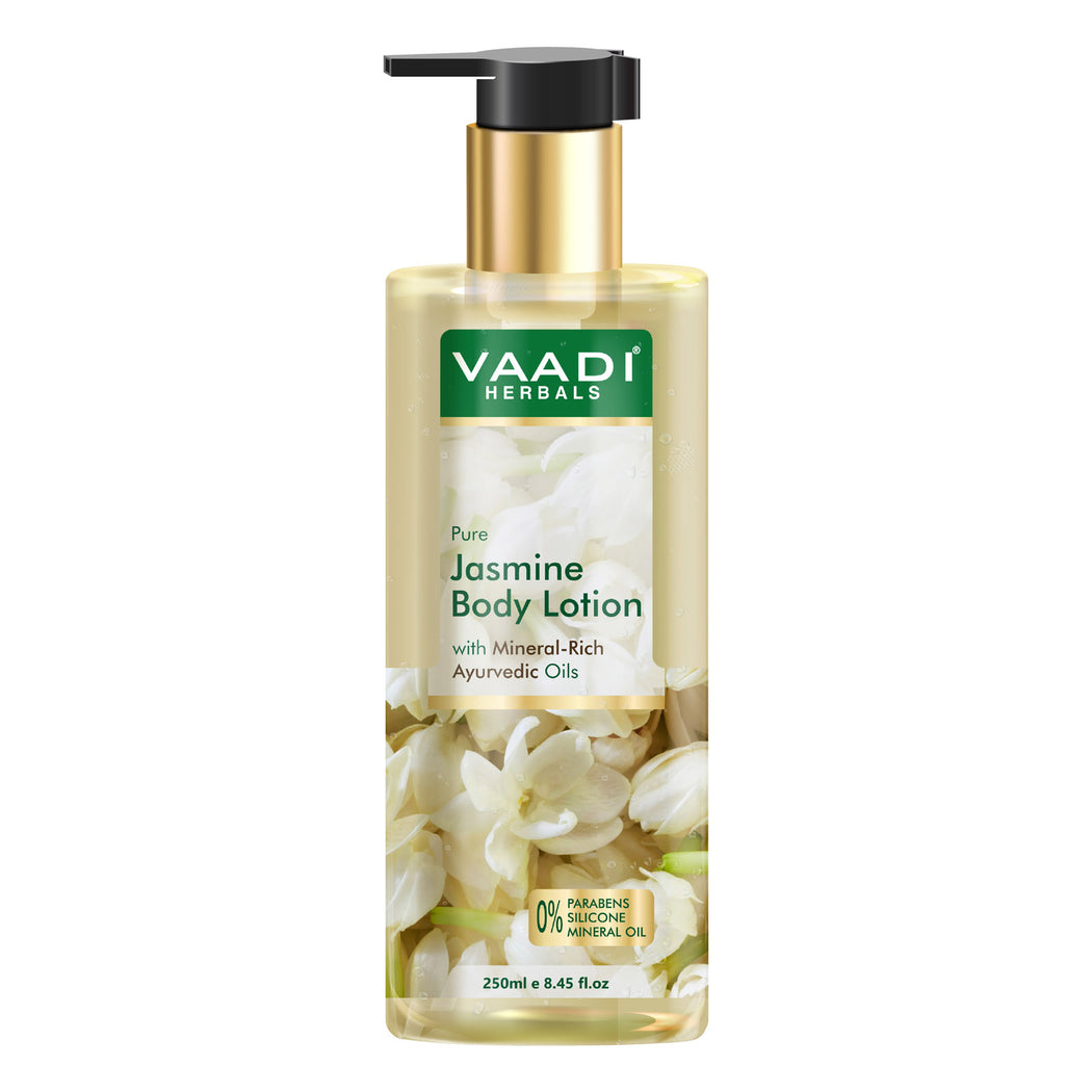 Jasmine Body Lotion with Mineral-Rich Ayurvedic Oils (250 ml )