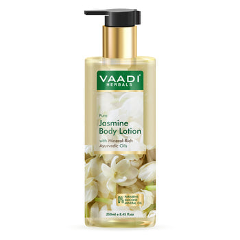 Jasmine Body Lotion with Mineral-Rich Ayurvedic Oils (250 ml )