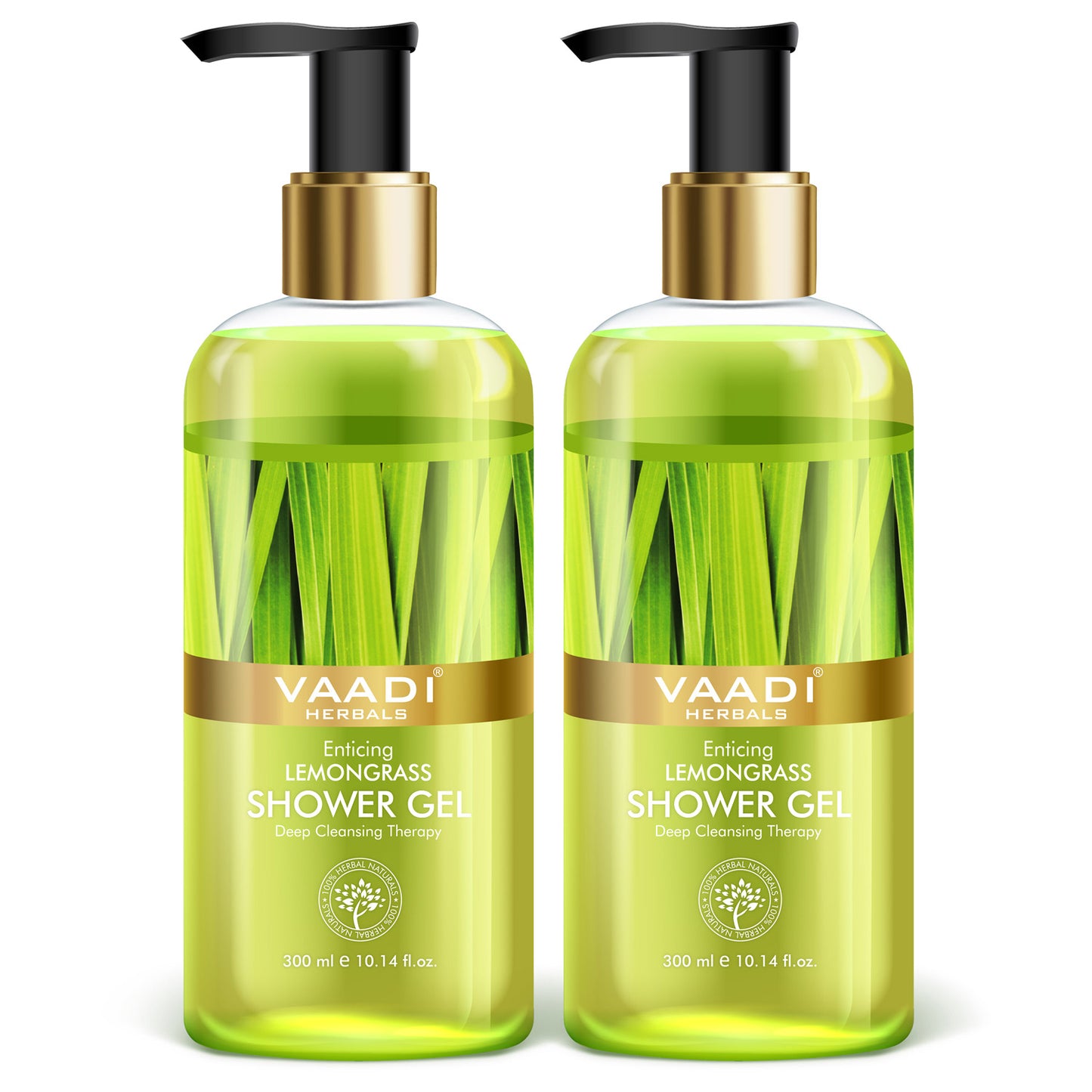 Pack of 2 Enticing Lemongrass Shower Gel (300 ml x 2)