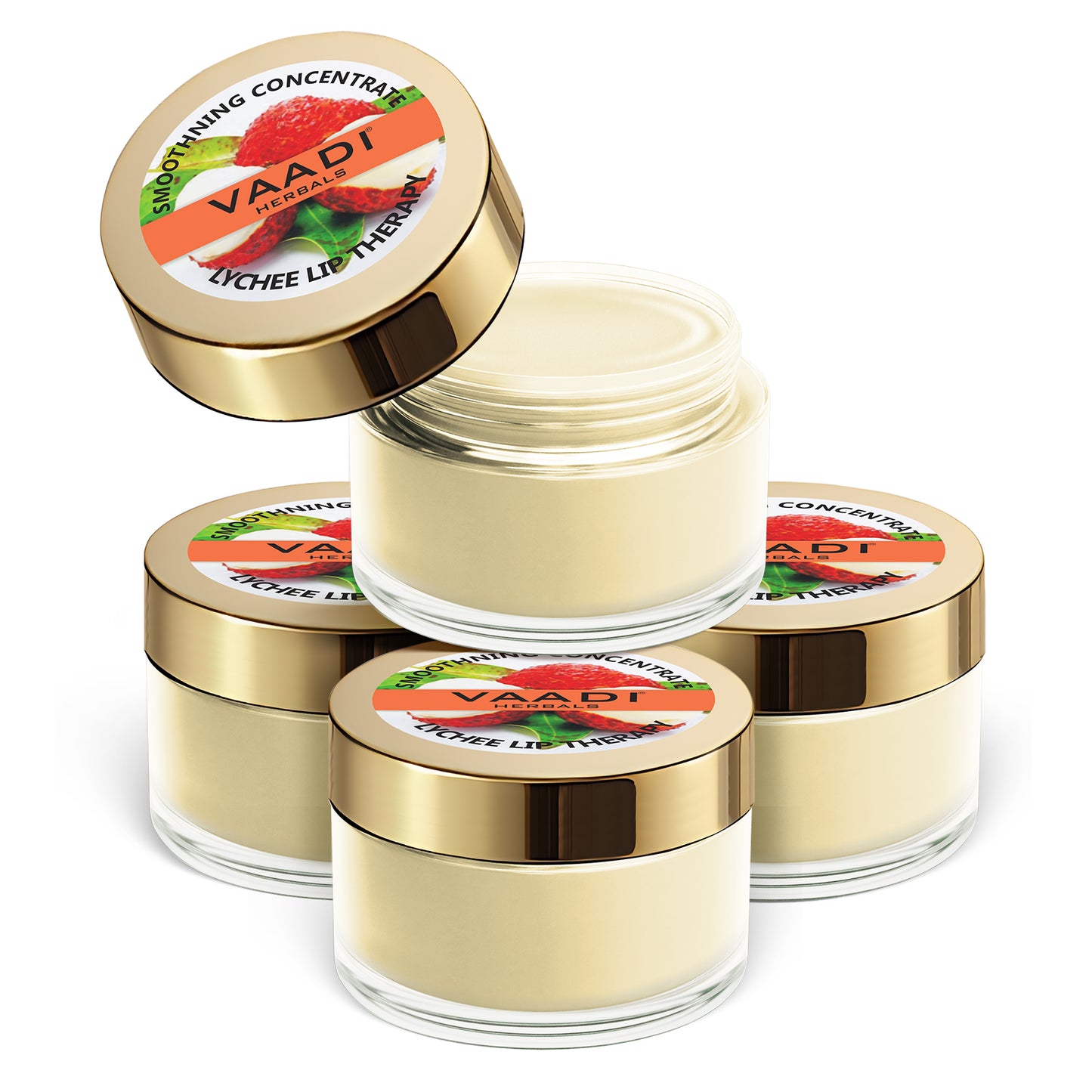 Pack of 4 Lip Balm - Lychee (10 gms x 4)