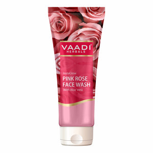 Insta Glow Pink Rose Face wash with Aloe vera e...