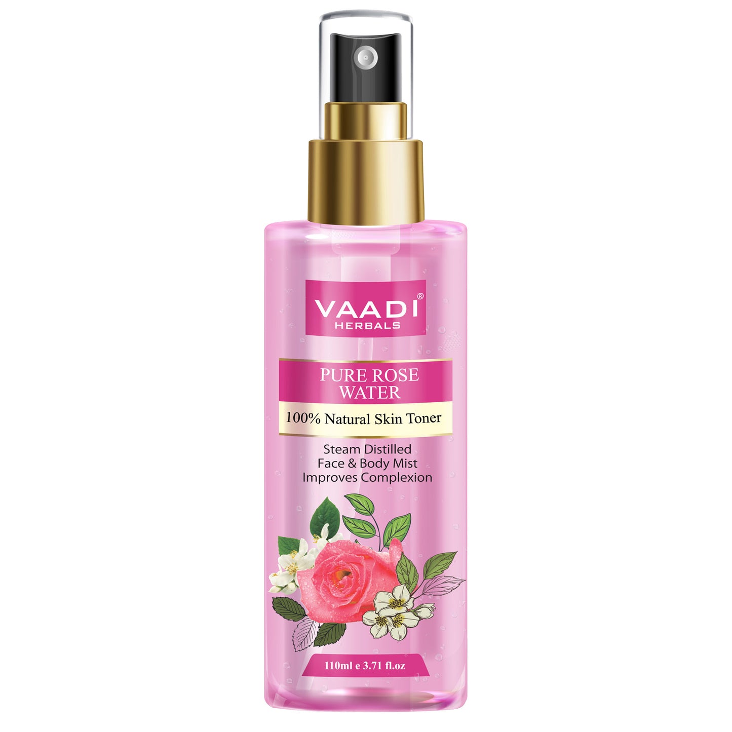 Rose Water - 100% Natural & Pure (110 ml)