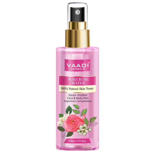 Rose Water - 100% Natural & Pure (110 ml)