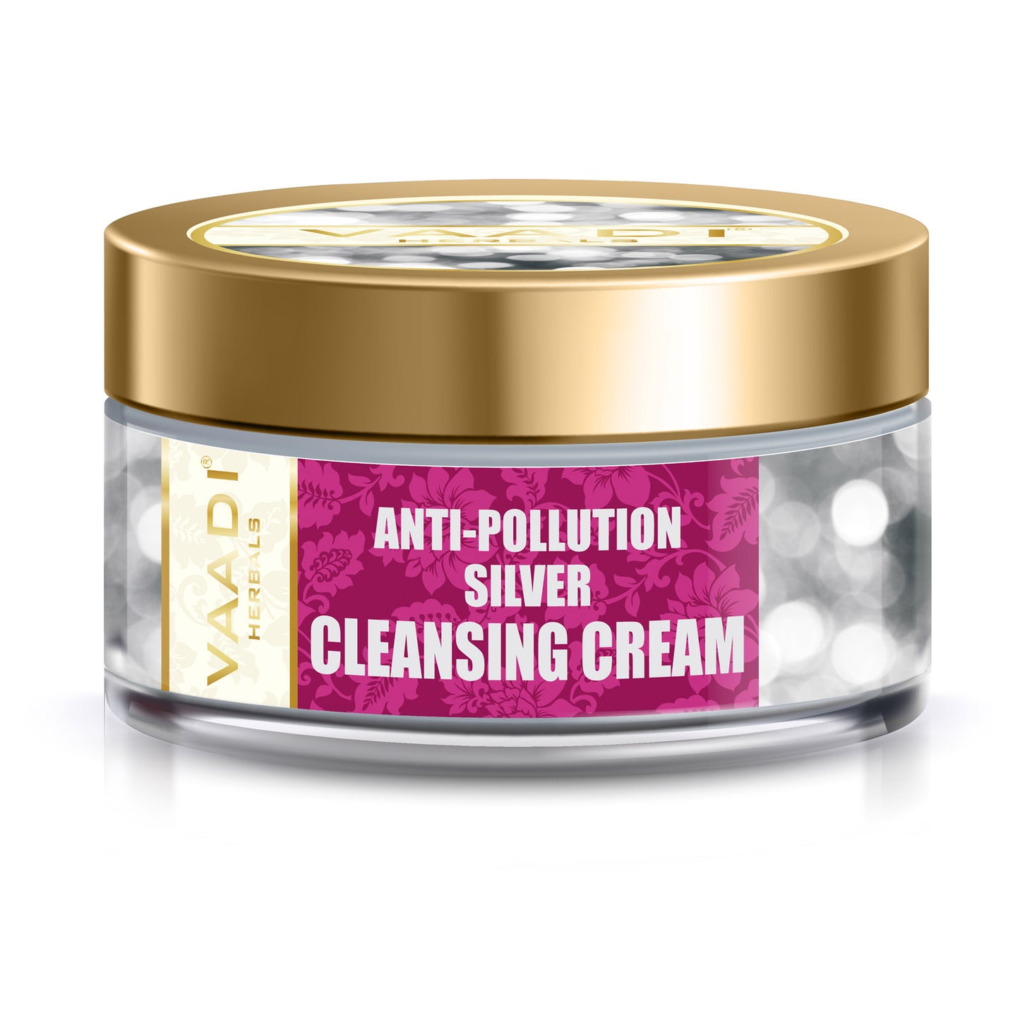 Silver Cleansing Cream - Pure Silver dust & Sandalwood Oil (50gms)
