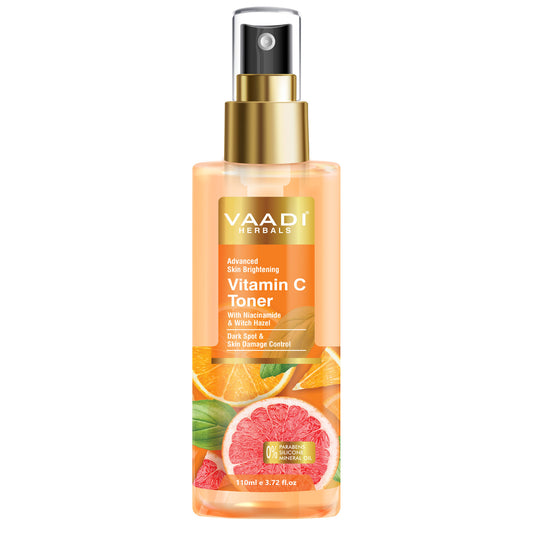 Vitamin C Toner with Niacinamide & Witch Hazel - Dark Spot & Skin Damage Control (110 ml)