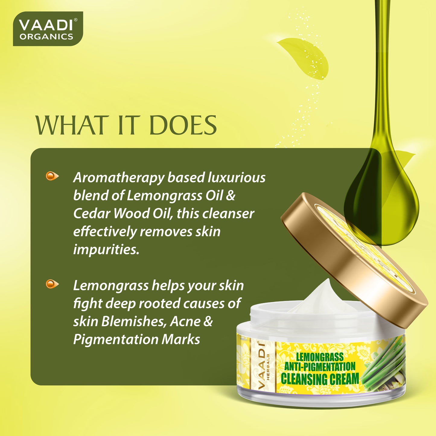 Lemongrass Anti-Pigmentation Cleansing Cream (50 gms)