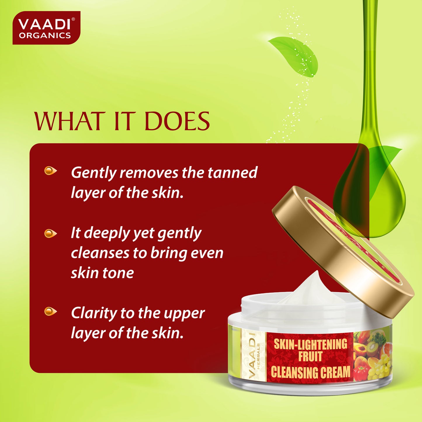 Skin-Lightening Fruit Cleansing Cream (50 gms)