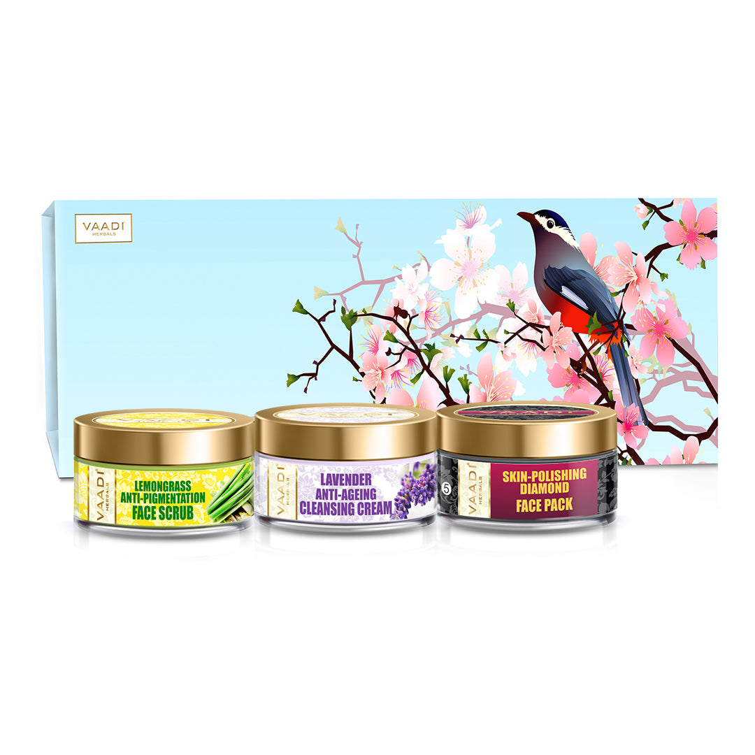 Exotic Radiance Skin Care Herbal Gift Set (170 gms)