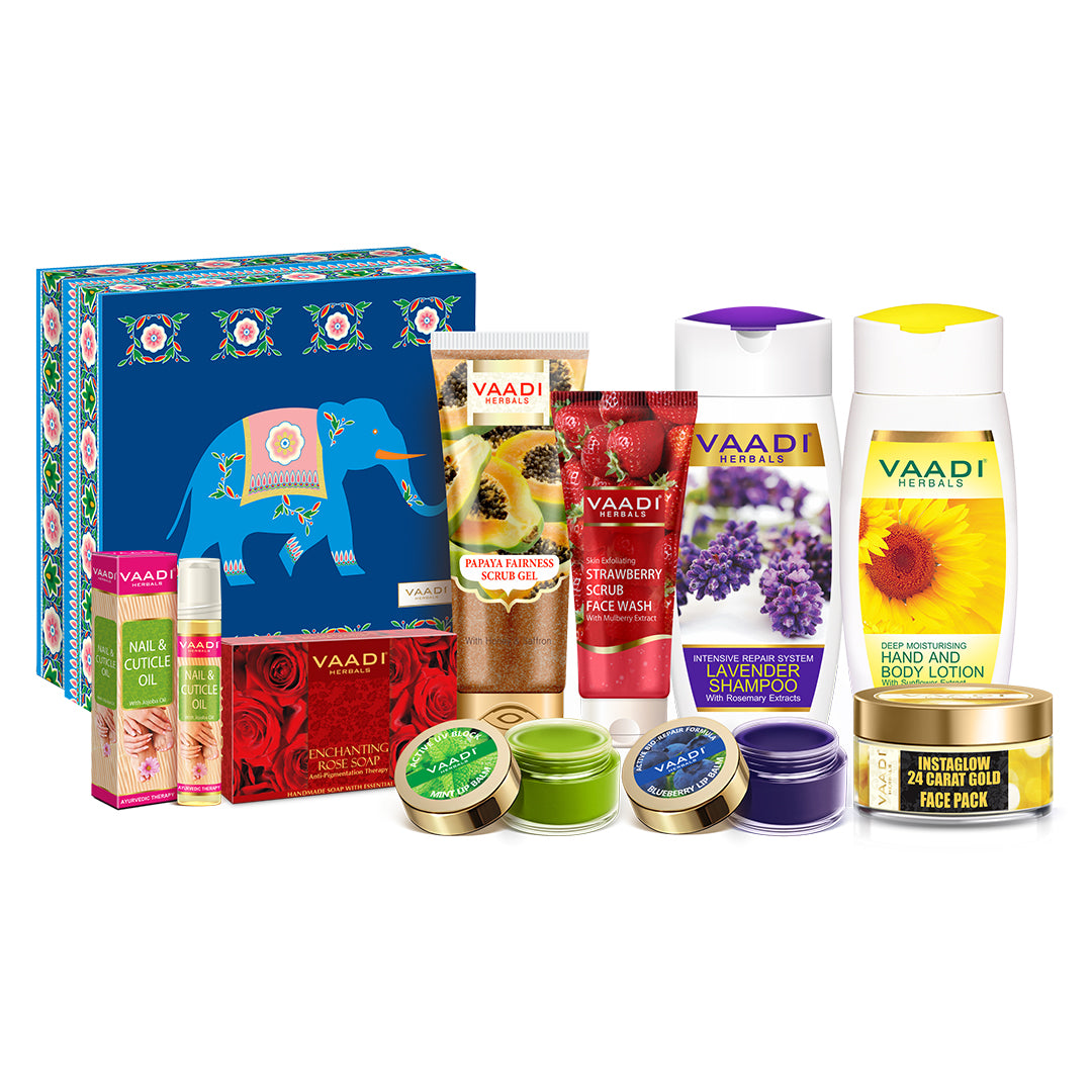 Luxurious Beauty Herbal Gift Set (565 gms)