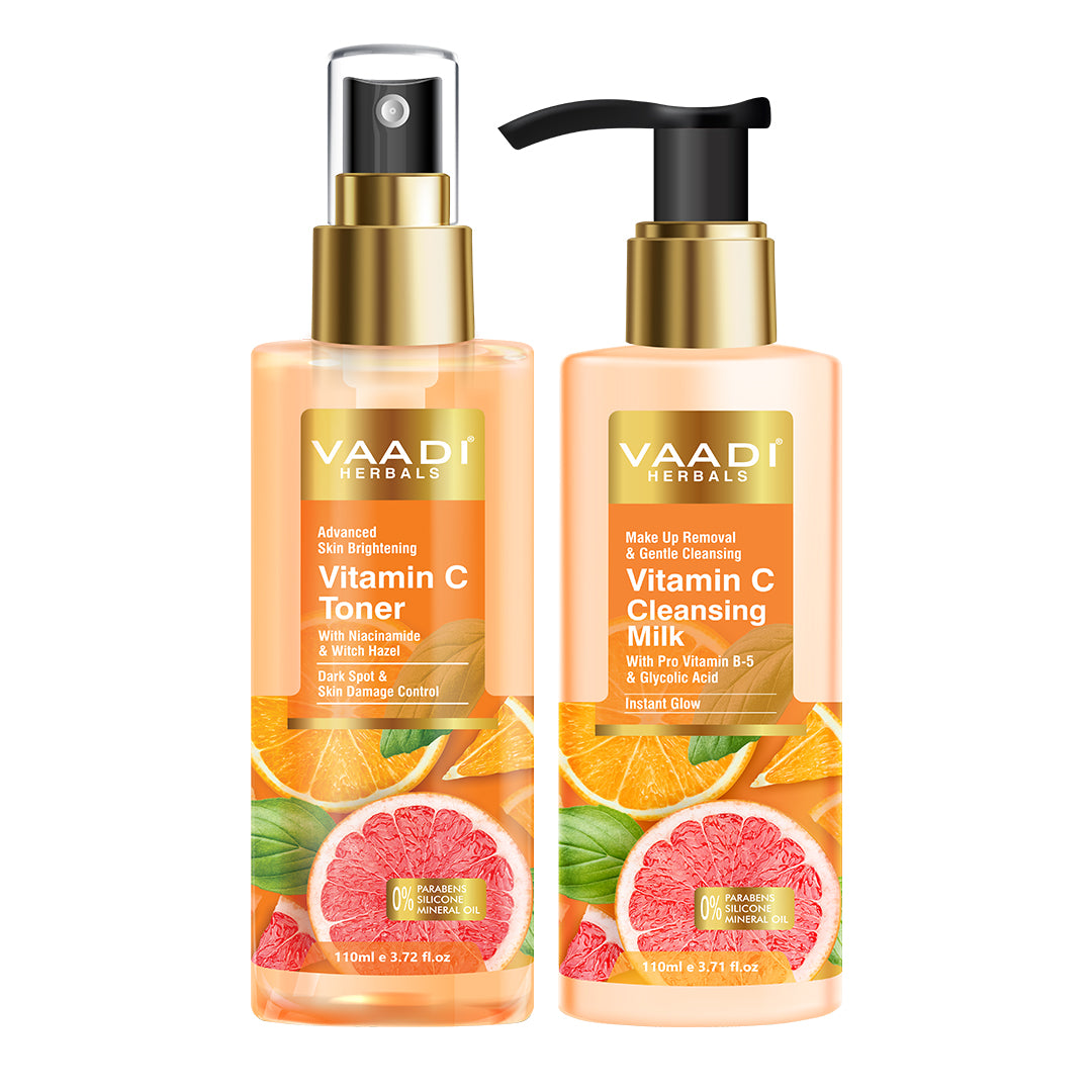 Vitamin C Cleansing Milk With Toner (110 ml X 2)