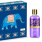 Exotic Floral Shower Gels Gift Box - Enachanting Rose & Mogra 300 ml & Heavenly Lavender & Rosemary 300 ml ( 300 ml x 2 )