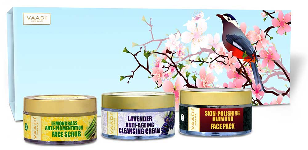 Exotic Radiance Skin Care Herbal Gift Set (170 gms)