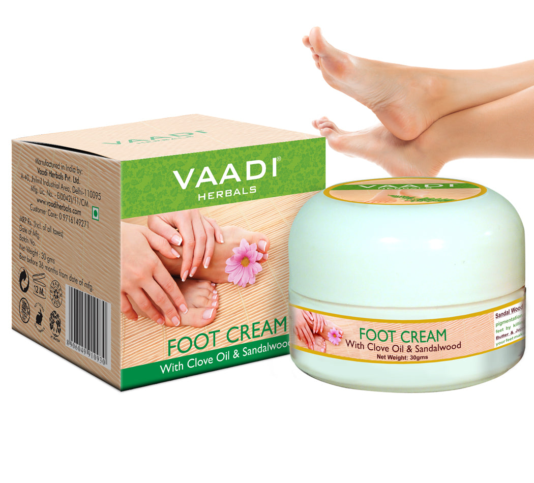 Foot Cream - Clove & Sandal Oil (30 gms)