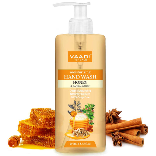 Deep Moisturizing Honey & Sandal Hand Wash (250 ml)