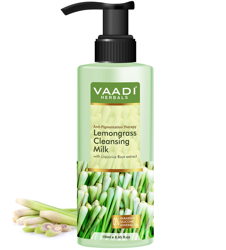 Lemongrass Cleansing Milk with Liquorice Root extract - Anti Pigmentation Therapy (110 ml)