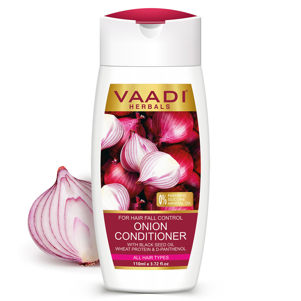Onion Conditioner with Black Seed Oil Wheat Protein & Coconut (110 ml)