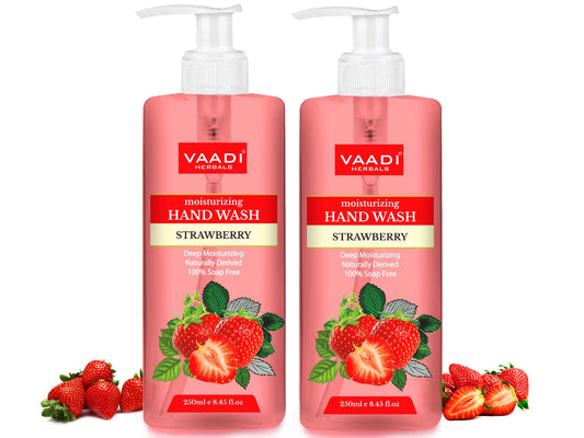 Pack of 2 Deep Moisturizing Strawberry Hand Wash (250 ml x 2)