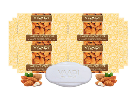 Pack of 12 Lavish Almond Soap (75 gms x 12)