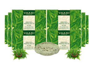 Pack of 12 Neem Patti Soap - Contains pure Neem...