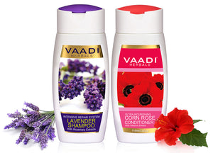 Lavender Shampoo with Corn Rose Conditioner (11...