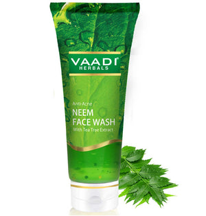 Anti-Acne Neem Face Wash With Tea Tree Extract ...