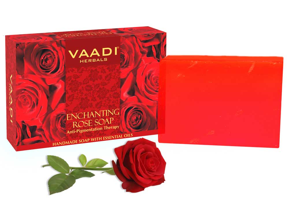 Enchanting Rose Soap with Mulberry Extract (75 gms)