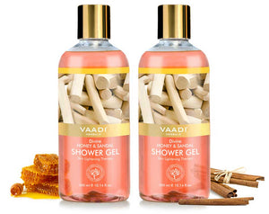 Pack of 2  Divine Honey & Sandal Shower Gel...