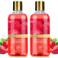 Pack of 2  Blushing Strawberry Shower Gel (300 ml x 2)
