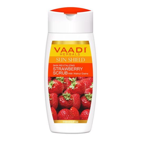 Strawberry Scrub Lotion With Walnut Grains (110 ml)