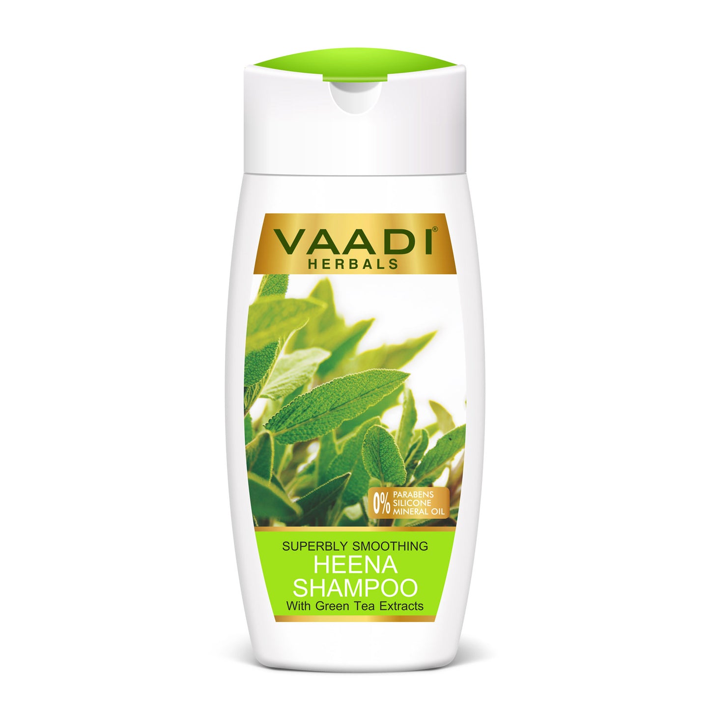 Superbly Smoothing Heena Shampoo With Green Tea Extracts (110 ml)