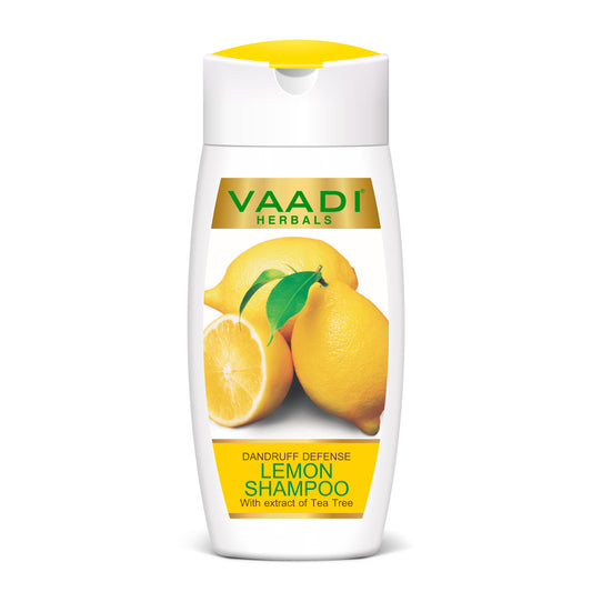 Dandruff Defense Lemon Shampoo With Extract of Tea Tree (110 ml)