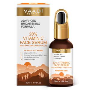 20% Vitamin C Face Serum With Advanced Brighten...