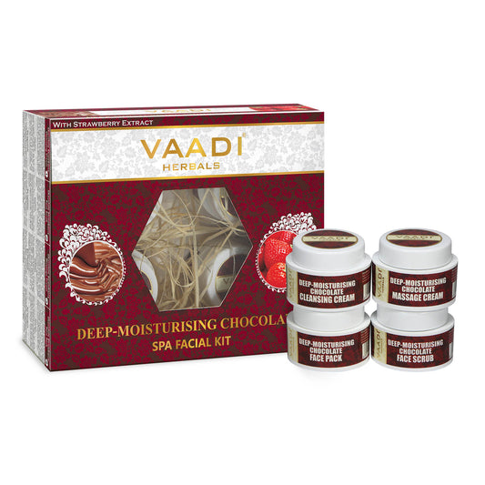 Deep-Moisturising Chocolate SPA Facial Kit with Strawberry Extract (70 gms)