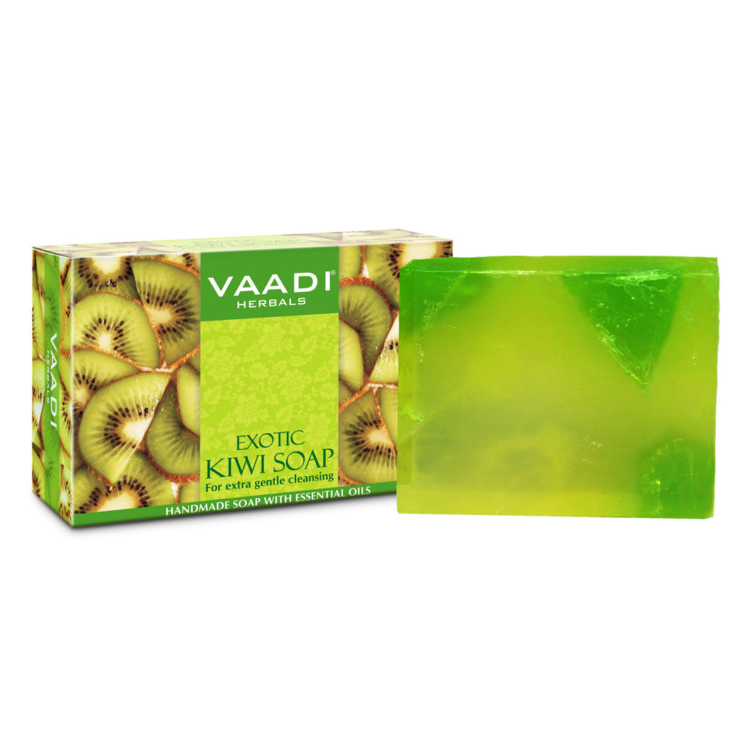 Exotic Kiwi Soap With Green Apple Extract (75 gms)