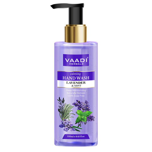 Calming Lavender & Mint Hand Wash - Deep Moisutirizing (250 ml)