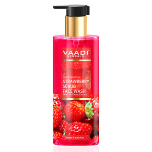 Strawberry Scrub Face Wash With Mulberry Extrac...