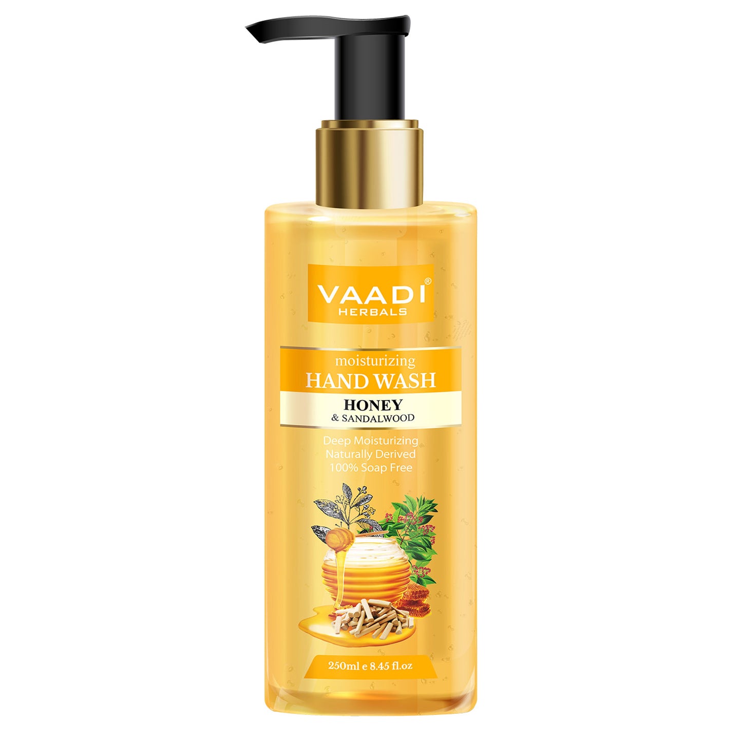 Deep Moisturizing Honey & Sandal Hand Wash (250 ml)